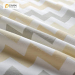 DIHIN HOME Light Yellow and Yellow Wave Printed，Blackout Grommet Window Curtain for Living Room ,52x63-inch,1 Panel Roman Shades Curtains Window Blinds custom curtains blackout curtains curtains for living room sheer curtains curtain fabric linen curtains kitchen curtains velvet curtains pinch pleat curtains bay window curtains outdoor curtains pleated curtains floral curtains dining room curtains kitchen valances drapes for bedroom patio curtains nursery curtains grommet curtains