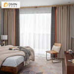 DIHIN HOME Luxury 3 Colors Fabrics Jacquard,Blackout Grommet Window Curtain for Living Room ,52x63-inch,1 Panel Roman Shades Curtains Window Blinds custom curtains blackout curtains curtains for living room sheer curtains curtain fabric linen curtains kitchen curtains velvet curtains pinch pleat curtains bay window curtains outdoor curtains pleated curtains floral curtains dining room curtains kitchen valances drapes for bedroom patio curtains nursery curtains grommet curtains