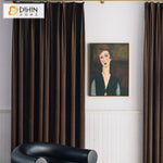 DIHIN HOME Luxury Euroean Velvet Fabric Coffee Curtains,Blackout Grommet Window Curtain for Living Room ,52x63-inch,1 Panel Roman Shades Curtains Window Blinds custom curtains blackout curtains curtains for living room sheer curtains curtain fabric linen curtains kitchen curtains velvet curtains pinch pleat curtains bay window curtains outdoor curtains pleated curtains floral curtains dining room curtains kitchen valances drapes for bedroom patio curtains nursery curtains grommet curtains