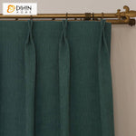 DIHIN HOME Luxury Euroean Vintage Dark Green Curtains,Blackout Grommet Window Curtain for Living Room ,52x63-inch,1 Panel Roman Shades Curtains Window Blinds custom curtains blackout curtains curtains for living room sheer curtains curtain fabric linen curtains kitchen curtains velvet curtains pinch pleat curtains bay window curtains outdoor curtains pleated curtains floral curtains dining room curtains kitchen valances drapes for bedroom patio curtains nursery curtains grommet curtains