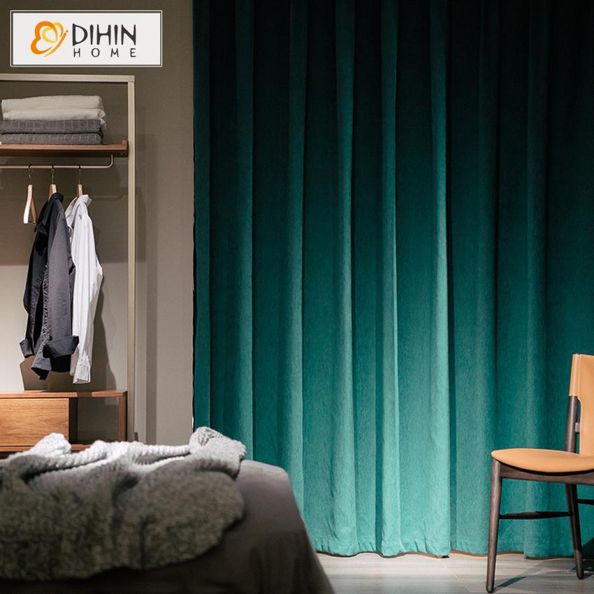 DIHIN HOME Luxury European Green Color Customized Curtains,Blackout Grommet Window Curtain for Living Room ,52x63-inch,1 Panel Roman Shades Curtains Window Blinds custom curtains blackout curtains curtains for living room sheer curtains curtain fabric linen curtains kitchen curtains velvet curtains pinch pleat curtains bay window curtains outdoor curtains pleated curtains floral curtains dining room curtains kitchen valances drapes for bedroom patio curtains nursery curtains grommet curtains