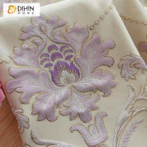 DIHIN HOME Luxury European Jacquard Curtain ,Blackout Grommet Window Curtain for Living Room ,52x63-inch,1 Panel Roman Shades Curtains Window Blinds custom curtains blackout curtains curtains for living room sheer curtains curtain fabric linen curtains kitchen curtains velvet curtains pinch pleat curtains bay window curtains outdoor curtains pleated curtains floral curtains dining room curtains kitchen valances drapes for bedroom patio curtains nursery curtains grommet curtains