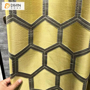 DIHIN HOME Luxury European Jacquard Curtains,Blackout Grommet Window Curtain for Living Room ,52x63-inch,1 Panel Roman Shades Curtains Window Blinds custom curtains blackout curtains curtains for living room sheer curtains curtain fabric linen curtains kitchen curtains velvet curtains pinch pleat curtains bay window curtains outdoor curtains pleated curtains floral curtains dining room curtains kitchen valances drapes for bedroom patio curtains nursery curtains grommet curtains