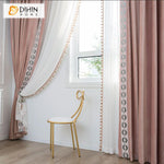 DIHIN HOME Luxury European Velvet Cloth Pink Color Customized Curtains,Blackout Grommet Window Curtain for Living Room ,52x63-inch,1 Panel Roman Shades Curtains Window Blinds custom curtains blackout curtains curtains for living room sheer curtains curtain fabric linen curtains kitchen curtains velvet curtains pinch pleat curtains bay window curtains outdoor curtains pleated curtains floral curtains dining room curtains kitchen valances drapes for bedroom patio curtains nursery curtains grommet curtains