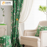 DIHIN HOME Luxury Green Color Printed,Blackout Grommet Window Curtain for Living Room ,52x63-inch,1 Panel Roman Shades Curtains Window Blinds custom curtains blackout curtains curtains for living room sheer curtains curtain fabric linen curtains kitchen curtains velvet curtains pinch pleat curtains bay window curtains outdoor curtains pleated curtains floral curtains dining room curtains kitchen valances drapes for bedroom patio curtains nursery curtains grommet curtains