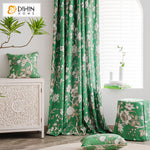 DIHIN HOME Luxury Green Color Printed,Blackout Grommet Window Curtain for Living Room ,52x63-inch,1 Panel Roman Shades Curtains Window Blinds custom curtains blackout curtains curtains for living room sheer curtains curtain fabric linen curtains kitchen curtains velvet curtains pinch pleat curtains bay window curtains outdoor curtains pleated curtains floral curtains dining room curtains kitchen valances drapes for bedroom patio curtains nursery curtains grommet curtains