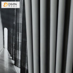 DIHIN HOME Luxury Grey Color Jacquard,Blackout Grommet Window Curtain for Living Room ,52x63-inch,1 Panel Roman Shades Curtains Window Blinds custom curtains blackout curtains curtains for living room sheer curtains curtain fabric linen curtains kitchen curtains velvet curtains pinch pleat curtains bay window curtains outdoor curtains pleated curtains floral curtains dining room curtains kitchen valances drapes for bedroom patio curtains nursery curtains grommet curtains