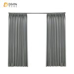 DIHIN HOME Luxury Grey Color Jacquard,Blackout Grommet Window Curtain for Living Room ,52x63-inch,1 Panel Roman Shades Curtains Window Blinds custom curtains blackout curtains curtains for living room sheer curtains curtain fabric linen curtains kitchen curtains velvet curtains pinch pleat curtains bay window curtains outdoor curtains pleated curtains floral curtains dining room curtains kitchen valances drapes for bedroom patio curtains nursery curtains grommet curtains