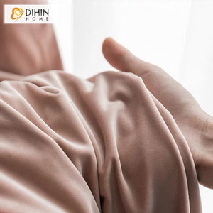 DIHIN HOME Luxury High Quality Soft Curtains,Velvet Fabric ,Blackout Grommet Window Curtain for Living Room ,52x63-inch,1 Panel Roman Shades Curtains Window Blinds custom curtains blackout curtains curtains for living room sheer curtains curtain fabric linen curtains kitchen curtains velvet curtains pinch pleat curtains bay window curtains outdoor curtains pleated curtains floral curtains dining room curtains kitchen valances drapes for bedroom patio curtains nursery curtains grommet curtains