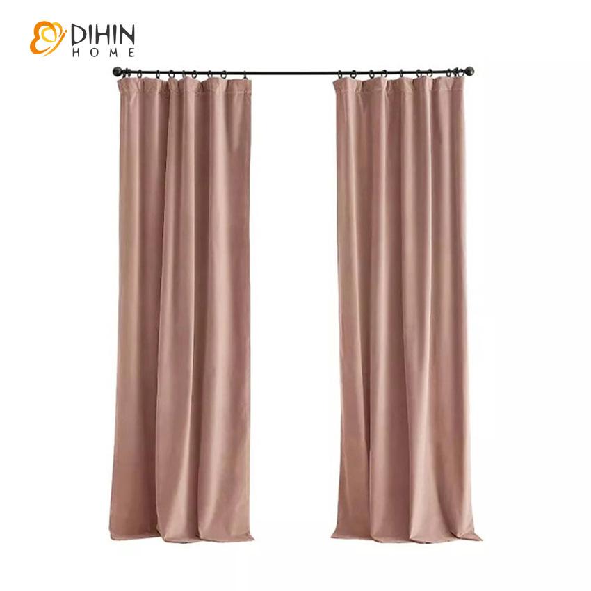 DIHIN HOME Luxury High Quality Soft Curtains,Velvet Fabric ,Blackout Grommet Window Curtain for Living Room ,52x63-inch,1 Panel Roman Shades Curtains Window Blinds custom curtains blackout curtains curtains for living room sheer curtains curtain fabric linen curtains kitchen curtains velvet curtains pinch pleat curtains bay window curtains outdoor curtains pleated curtains floral curtains dining room curtains kitchen valances drapes for bedroom patio curtains nursery curtains grommet curtains