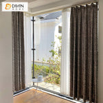 DIHIN HOME Luxury Leopard Jacquard,Half Blackout Grommet Window Curtain for Living Room Roman Shades Curtains Window Blinds custom curtains blackout curtains curtains for living room sheer curtains curtain fabric linen curtains kitchen curtains velvet curtains pinch pleat curtains bay window curtains outdoor curtains pleated curtains floral curtains dining room curtains kitchen valances drapes for bedroom patio curtains nursery curtains grommet curtains
