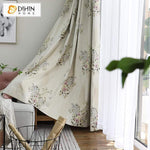 DIHIN HOME Luxury Pastoral Jacquard Curtain ,Cotton Linen ,Blackout Grommet Window Curtain for Living Room ,52x63-inch,1 Panel Roman Shades Curtains Window Blinds custom curtains blackout curtains curtains for living room sheer curtains curtain fabric linen curtains kitchen curtains velvet curtains pinch pleat curtains bay window curtains outdoor curtains pleated curtains floral curtains dining room curtains kitchen valances drapes for bedroom patio curtains nursery curtains grommet curtains