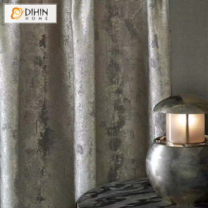 DIHIN HOME Luxury Retro High Precision Fabric,Blackout Grommet Window Curtain for Living Room ,52x63-inch,1 Panel Roman Shades Curtains Window Blinds custom curtains blackout curtains curtains for living room sheer curtains curtain fabric linen curtains kitchen curtains velvet curtains pinch pleat curtains bay window curtains outdoor curtains pleated curtains floral curtains dining room curtains kitchen valances drapes for bedroom patio curtains nursery curtains grommet curtains