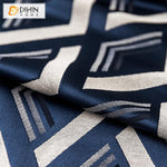 DIHIN HOME Luxury Vintage Blue Abstract Geometric Jacquard Curtain ,Blackout Curtains Grommet Window Curtain for Living Room ,52x63-inch,1 Panel Roman Shades Curtains Window Blinds custom curtains blackout curtains curtains for living room sheer curtains curtain fabric linen curtains kitchen curtains velvet curtains pinch pleat curtains bay window curtains outdoor curtains pleated curtains floral curtains dining room curtains kitchen valances drapes for bedroom patio curtains nursery curtains grommet curtai