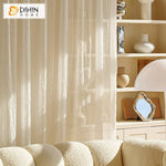 DIHIN HOME Luxury Waves Pattern White Color,Grommet Window Sheer Curtain for Living Room ,52x63-inch,1 Panel Roman Shades Curtains Window Blinds custom curtains blackout curtains curtains for living room sheer curtains curtain fabric linen curtains kitchen curtains velvet curtains pinch pleat curtains bay window curtains outdoor curtains pleated curtains floral curtains dining room curtains kitchen valances drapes for bedroom patio curtains nursery curtains grommet curtains