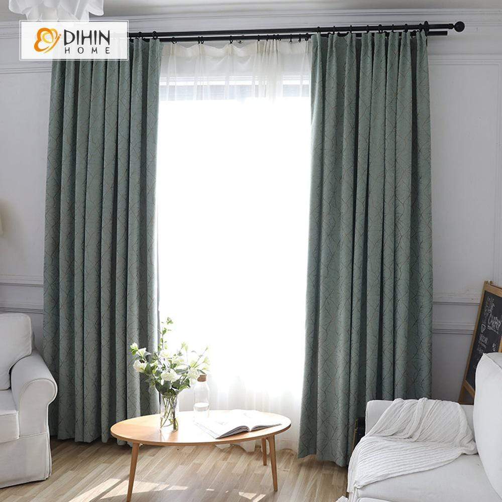 DIHIN HOME Messy Lines Printed，Blackout Grommet Window Curtain for Living Room ,52x63-inch,1 Panel Roman Shades Curtains Window Blinds custom curtains blackout curtains curtains for living room sheer curtains curtain fabric linen curtains kitchen curtains velvet curtains pinch pleat curtains bay window curtains outdoor curtains pleated curtains floral curtains dining room curtains kitchen valances drapes for bedroom patio curtains nursery curtains grommet curtains