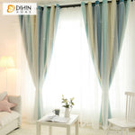 DIHIN HOME Modern 3 Colors Gradient Stripe Double Layer Curtain With White Lace,Blackout Curtains Grommet Window Curtain for Living Room ,52x84-inch,1 Panel Roman Shades Curtains Window Blinds custom curtains blackout curtains curtains for living room sheer curtains curtain fabric linen curtains kitchen curtains velvet curtains pinch pleat curtains bay window curtains outdoor curtains pleated curtains floral curtains dining room curtains kitchen valances drapes for bedroom patio curtains nursery curtains gr