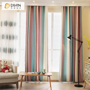 DIHIN HOME Modern 3 Colors Striped Curtains,Velvet Fabric ,Blackout Grommet Window Curtain for Living Room ,52x63-inch,1 Panel Roman Shades Curtains Window Blinds custom curtains blackout curtains curtains for living room sheer curtains curtain fabric linen curtains kitchen curtains velvet curtains pinch pleat curtains bay window curtains outdoor curtains pleated curtains floral curtains dining room curtains kitchen valances drapes for bedroom patio curtains nursery curtains grommet curtains