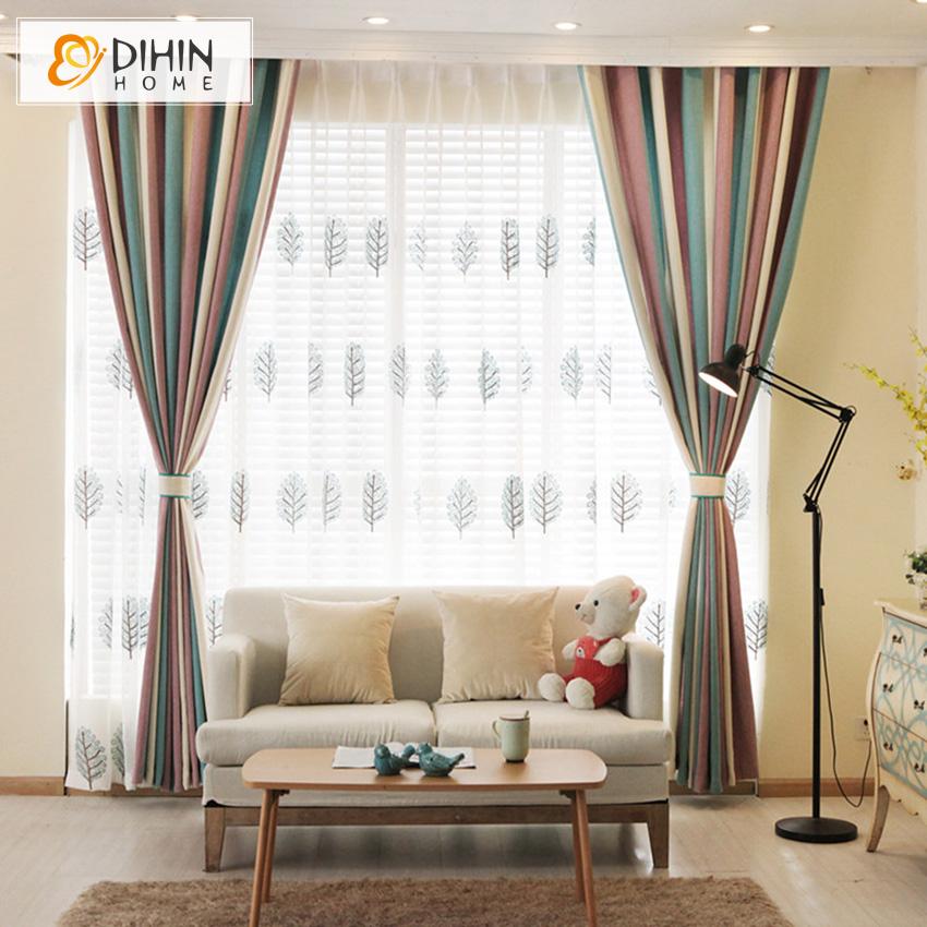 DIHIN HOME Modern 3 Colors Striped Curtains,Velvet Fabric ,Blackout Grommet Window Curtain for Living Room ,52x63-inch,1 Panel Roman Shades Curtains Window Blinds custom curtains blackout curtains curtains for living room sheer curtains curtain fabric linen curtains kitchen curtains velvet curtains pinch pleat curtains bay window curtains outdoor curtains pleated curtains floral curtains dining room curtains kitchen valances drapes for bedroom patio curtains nursery curtains grommet curtains