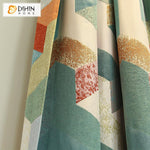 DIHIN HOME Modern Abstract Colorful Geometry Printed,Blackout Curtains Grommet Window Curtain for Living Room ,52x63-inch,1 Panel Roman Shades Curtains Window Blinds custom curtains blackout curtains curtains for living room sheer curtains curtain fabric linen curtains kitchen curtains velvet curtains pinch pleat curtains bay window curtains outdoor curtains pleated curtains floral curtains dining room curtains kitchen valances drapes for bedroom patio curtains nursery curtains grommet curtains
