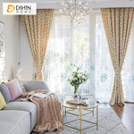 DIHIN HOME Modern Abstract Geometric Prined Curtain,Blackout Curtains Grommet Window Curtain for Living Room ,52x84-inch,1 Panel Curtains custom curtains blackout curtains curtains for living room curtain fabric linen curtains