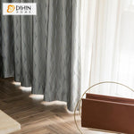 DIHIN HOME Modern Abstract High Precision Striped Jacquard,Blackout Grommet Window Curtain for Living Room ,52x63-inch,1 Panel Roman Shades Curtains Window Blinds custom curtains blackout curtains curtains for living room sheer curtains curtain fabric linen curtains kitchen curtains velvet curtains pinch pleat curtains bay window curtains outdoor curtains pleated curtains floral curtains dining room curtains kitchen valances drapes for bedroom patio curtains nursery curtains grommet curtains