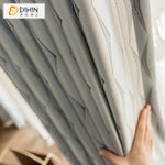 DIHIN HOME Modern Abstract High Precision Striped Jacquard,Blackout Grommet Window Curtain for Living Room ,52x63-inch,1 Panel Roman Shades Curtains Window Blinds custom curtains blackout curtains curtains for living room sheer curtains curtain fabric linen curtains kitchen curtains velvet curtains pinch pleat curtains bay window curtains outdoor curtains pleated curtains floral curtains dining room curtains kitchen valances drapes for bedroom patio curtains nursery curtains grommet curtains