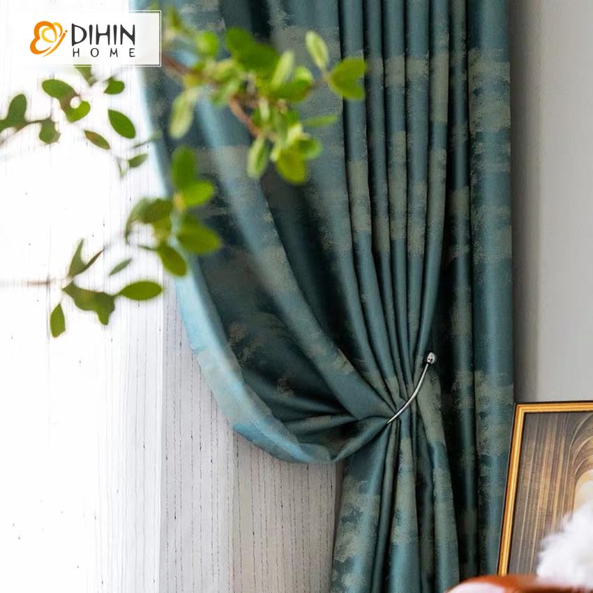 DIHIN HOME Modern Abstract Jacquard ,Blackout Curtains Grommet Window Curtain for Living Room ,52x84-inch,1 Panel Roman Shades Curtains Window Blinds custom curtains blackout curtains curtains for living room sheer curtains curtain fabric linen curtains kitchen curtains velvet curtains pinch pleat curtains bay window curtains outdoor curtains pleated curtains floral curtains dining room curtains kitchen valances drapes for bedroom patio curtains nursery curtains grommet curtains