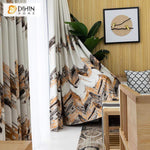 DIHIN HOME Modern Abstract Painting Printed Curtain ,Cotton Linen ,Blackout Grommet Window Curtain for Living Room ,52x63-inch,1 Panel Roman Shades Curtains Window Blinds custom curtains blackout curtains curtains for living room sheer curtains curtain fabric linen curtains kitchen curtains velvet curtains pinch pleat curtains bay window curtains outdoor curtains pleated curtains floral curtains dining room curtains kitchen valances drapes for bedroom patio curtains nursery curtains grommet curtains