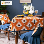 DIHIN HOME Modern Abstract Pattern Printed Tablecloth For Rectangle Tables,Custom Washed Linen Tablecloth,Handmade Rectangle Table Cover Roman Shades Curtains Window Blinds custom curtains blackout curtains curtains for living room sheer curtains curtain fabric linen curtains kitchen curtains velvet curtains pinch pleat curtains bay window curtains outdoor curtains pleated curtains floral curtains dining room curtains kitchen valances drapes for bedroom patio curtains nursery curtains grommet curtains