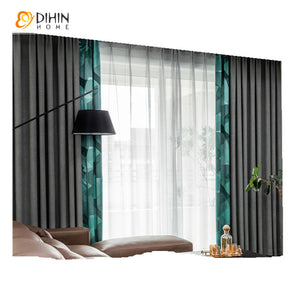 DIHIN HOME Modern Abstract Style Geometric,Blackout Grommet Window Curtain for Living Room ,52x63-inch,1 Panel Roman Shades Curtains Window Blinds custom curtains blackout curtains curtains for living room sheer curtains curtain fabric linen curtains kitchen curtains velvet curtains pinch pleat curtains bay window curtains outdoor curtains pleated curtains floral curtains dining room curtains kitchen valances drapes for bedroom patio curtains nursery curtains grommet curtains