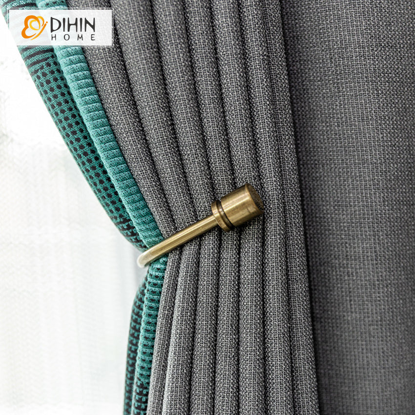 DIHIN HOME Modern Abstract Style Geometric,Blackout Grommet Window Curtain for Living Room ,52x63-inch,1 Panel Roman Shades Curtains Window Blinds custom curtains blackout curtains curtains for living room sheer curtains curtain fabric linen curtains kitchen curtains velvet curtains pinch pleat curtains bay window curtains outdoor curtains pleated curtains floral curtains dining room curtains kitchen valances drapes for bedroom patio curtains nursery curtains grommet curtains