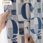 DIHIN HOME Modern Alphabet Printed,Blackout Grommet Window Curtain for Living Room,1 Panel Roman Shades Curtains Window Blinds custom curtains blackout curtains curtains for living room sheer curtains curtain fabric linen curtains kitchen curtains velvet curtains pinch pleat curtains bay window curtains outdoor curtains pleated curtains floral curtains dining room curtains kitchen valances drapes for bedroom patio curtains nursery curtains grommet curtains