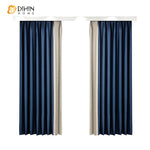 DIHIN HOME Modern Beige and Blue Cotton Linen Blackout Stitching Curtains,Grommet Window Curtain for Living Room ,52x63-inch,1 Panel Roman Shades Curtains Window Blinds custom curtains blackout curtains curtains for living room sheer curtains curtain fabric linen curtains kitchen curtains velvet curtains pinch pleat curtains bay window curtains outdoor curtains pleated curtains floral curtains dining room curtains kitchen valances drapes for bedroom patio curtains nursery curtains grommet curtains