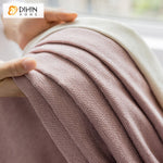 DIHIN HOME Modern Beige and Pink Thick Stitching Curtains,Grommet Window Curtain for Living Room ,52x63-inch,1 Panel Roman Shades Curtains Window Blinds custom curtains blackout curtains curtains for living room sheer curtains curtain fabric linen curtains kitchen curtains velvet curtains pinch pleat curtains bay window curtains outdoor curtains pleated curtains floral curtains dining room curtains kitchen valances drapes for bedroom patio curtains nursery curtains grommet curtains