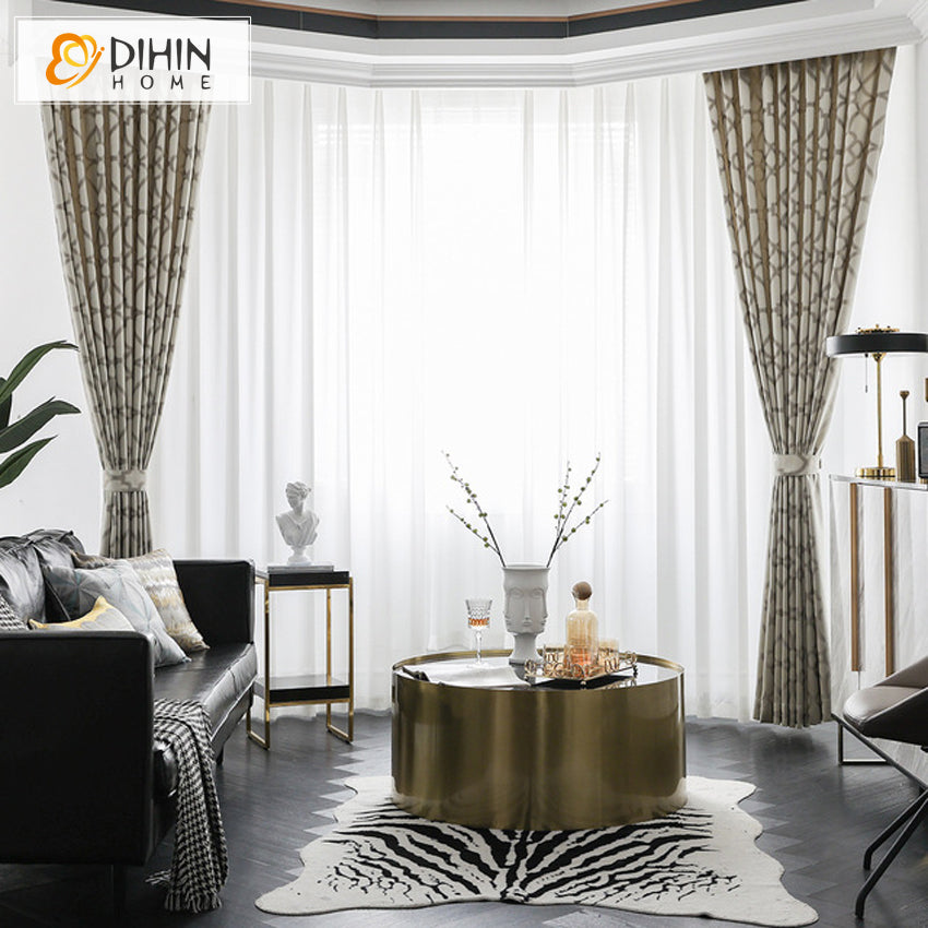DIHIN HOME Modern Beige High-precision Geometric Curtains,Blackout Grommet Window Curtain for Living Room ,52x63-inch,1 Panel Roman Shades Curtains Window Blinds custom curtains blackout curtains curtains for living room sheer curtains curtain fabric linen curtains kitchen curtains velvet curtains pinch pleat curtains bay window curtains outdoor curtains pleated curtains floral curtains dining room curtains kitchen valances drapes for bedroom patio curtains nursery curtains grommet curtains