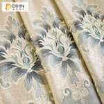 DIHIN HOME Modern Beige Jacquard Embroidered Curtains Customzied Valance ,Blackout Curtains Grommet Window Curtain for Living Room ,52x84-inch,1 Panel Roman Shades Curtains Window Blinds custom curtains blackout curtains curtains for living room sheer curtains curtain fabric linen curtains kitchen curtains velvet curtains pinch pleat curtains bay window curtains outdoor curtains pleated curtains floral curtains dining room curtains kitchen valances drapes for bedroom patio curtains nursery curtains grommet 