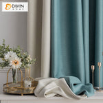 DIHIN HOME Modern Blue and Beige Color Printed,Blackout Grommet Window Curtain for Living Room ,52x63-inch,1 Panel Roman Shades Curtains Window Blinds custom curtains blackout curtains curtains for living room sheer curtains curtain fabric linen curtains kitchen curtains velvet curtains pinch pleat curtains bay window curtains outdoor curtains pleated curtains floral curtains dining room curtains kitchen valances drapes for bedroom patio curtains nursery curtains grommet curtains