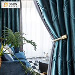 DIHIN HOME Modern Blue and Grey Color Jacquard,Blackout Curtains Grommet Window Curtain for Living Room ,52x84-inch,1 Panel Roman Shades Curtains Window Blinds custom curtains blackout curtains curtains for living room sheer curtains curtain fabric linen curtains kitchen curtains velvet curtains pinch pleat curtains bay window curtains outdoor curtains pleated curtains floral curtains dining room curtains kitchen valances drapes for bedroom patio curtains nursery curtains grommet curtains