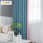 DIHIN HOME Modern Blue and Pink Color Printed,Blackout Grommet Window Curtain for Living Room ,52x63-inch,1 Panel Roman Shades Curtains Window Blinds custom curtains blackout curtains curtains for living room sheer curtains curtain fabric linen curtains kitchen curtains velvet curtains pinch pleat curtains bay window curtains outdoor curtains pleated curtains floral curtains dining room curtains kitchen valances drapes for bedroom patio curtains nursery curtains grommet curtains