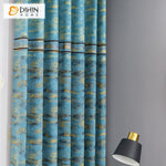 DIHIN HOME Modern Blue Color Abstract Pattern Curtains,Blackout Grommet Window Curtain for Living Room ,52x63-inch,1 Panel Roman Shades Curtains Window Blinds custom curtains blackout curtains curtains for living room sheer curtains curtain fabric linen curtains kitchen curtains velvet curtains pinch pleat curtains bay window curtains outdoor curtains pleated curtains floral curtains dining room curtains kitchen valances drapes for bedroom patio curtains nursery curtains grommet curtains