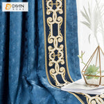 DIHIN HOME Modern Blue Color Blackout Curtain With Nice Lace ,Blackout Curtains Grommet Window Curtain for Living Room ,52x84-inch,1 Panel Roman Shades Curtains Window Blinds custom curtains blackout curtains curtains for living room sheer curtains curtain fabric linen curtains kitchen curtains velvet curtains pinch pleat curtains bay window curtains outdoor curtains pleated curtains floral curtains dining room curtains kitchen valances drapes for bedroom patio curtains nursery curtains grommet curtains