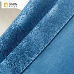 DIHIN HOME Modern Blue Color Blackout Curtain With Nice Lace ,Blackout Curtains Grommet Window Curtain for Living Room ,52x84-inch,1 Panel Roman Shades Curtains Window Blinds custom curtains blackout curtains curtains for living room sheer curtains curtain fabric linen curtains kitchen curtains velvet curtains pinch pleat curtains bay window curtains outdoor curtains pleated curtains floral curtains dining room curtains kitchen valances drapes for bedroom patio curtains nursery curtains grommet curtains