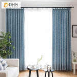 DIHIN HOME Modern Blue Color Cotton Linen Curtains,Blackout Grommet Window Curtain for Living Room ,52x63-inch,1 Panel Roman Shades Curtains Window Blinds custom curtains blackout curtains curtains for living room sheer curtains curtain fabric linen curtains kitchen curtains velvet curtains pinch pleat curtains bay window curtains outdoor curtains pleated curtains floral curtains dining room curtains kitchen valances drapes for bedroom patio curtains nursery curtains grommet curtains