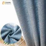 DIHIN HOME Modern Blue Color Cotton Linen Curtains,Blackout Grommet Window Curtain for Living Room ,52x63-inch,1 Panel Roman Shades Curtains Window Blinds custom curtains blackout curtains curtains for living room sheer curtains curtain fabric linen curtains kitchen curtains velvet curtains pinch pleat curtains bay window curtains outdoor curtains pleated curtains floral curtains dining room curtains kitchen valances drapes for bedroom patio curtains nursery curtains grommet curtains