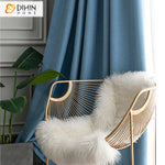 DIHIN HOME Modern Blue Color High Quality Curtains,Blackout Grommet Window Curtain for Living Room ,52x63-inch,1 Panel Roman Shades Curtains Window Blinds custom curtains blackout curtains curtains for living room sheer curtains curtain fabric linen curtains kitchen curtains velvet curtains pinch pleat curtains bay window curtains outdoor curtains pleated curtains floral curtains dining room curtains kitchen valances drapes for bedroom patio curtains nursery curtains grommet curtains