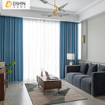 DIHIN HOME Modern Blue Color High Quality Curtains,Blackout Grommet Window Curtain for Living Room ,52x63-inch,1 Panel Roman Shades Curtains Window Blinds custom curtains blackout curtains curtains for living room sheer curtains curtain fabric linen curtains kitchen curtains velvet curtains pinch pleat curtains bay window curtains outdoor curtains pleated curtains floral curtains dining room curtains kitchen valances drapes for bedroom patio curtains nursery curtains grommet curtains