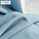 DIHIN HOME Modern Blue Color Jacquard,Blackout Grommet Window Curtain for Living Room ,52x63-inch,1 Panel Roman Shades Curtains Window Blinds custom curtains blackout curtains curtains for living room sheer curtains curtain fabric linen curtains kitchen curtains velvet curtains pinch pleat curtains bay window curtains outdoor curtains pleated curtains floral curtains dining room curtains kitchen valances drapes for bedroom patio curtains nursery curtains grommet curtains