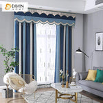 DIHIN HOME Modern Blue Color Striped Valance ,Blackout Curtains Grommet Window Curtain for Living Room ,52x84-inch,1 Panel Roman Shades Curtains Window Blinds custom curtains blackout curtains curtains for living room sheer curtains curtain fabric linen curtains kitchen curtains velvet curtains pinch pleat curtains bay window curtains outdoor curtains pleated curtains floral curtains dining room curtains kitchen valances drapes for bedroom patio curtains nursery curtains grommet curtains