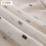 DIHIN HOME Modern Blue Dots Embroidered,Sheer Curtain, Grommet Window Curtain for Living Room ,52x63-inch,1 Panel Roman Shades Curtains Window Blinds custom curtains blackout curtains curtains for living room sheer curtains curtain fabric linen curtains kitchen curtains velvet curtains pinch pleat curtains bay window curtains outdoor curtains pleated curtains floral curtains dining room curtains kitchen valances drapes for bedroom patio curtains nursery curtains grommet curtains